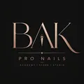 BAK Pro Nails logo